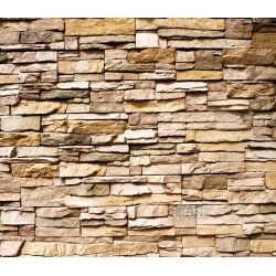 Contemporary Stacked Stone Wall