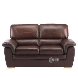 Distressed Leather Sofa
