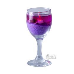 Fancy  Glass Candle