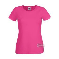 Pink Soft Spun Plain T shirt