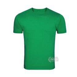 Plain Green Short Sleeved T shirt