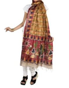 printed dupatta