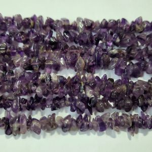 36 Inch Amethyst Chips semi precious stone bead Strands