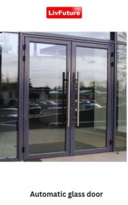 automatic glass sliding doors