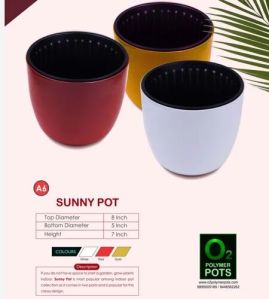Sunny Polymer Pot
