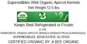 Superedibles Organic Raw Almonds (12.5 Lbs)