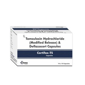 Deflazacort 30 Mg + Tamsulosin 0.4 Mg Modified Release