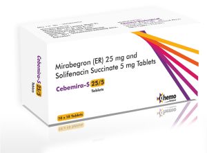 Mirabegron 25mg Extended Release + Solifenacin 5mg
