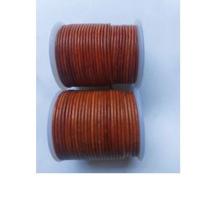 Ply Braided Leather Cord at Rs 25/meter, Bradided Leather Cords in Kanpur