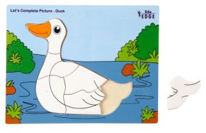 LET'S COMPLETE PICTURE - DUCK Educational puzzle Toys