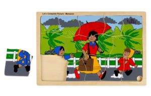 LET'S COMPLETE PICTURE - MONSOON Educational puzzle Toys