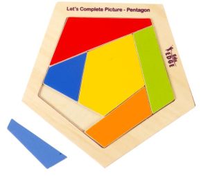 LET'S COMPLETE PICTURE - PENTAGON Educational puzzle Toys