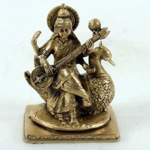 Brass Saraswati Idols