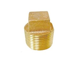 Brass Casted Square Head Plug