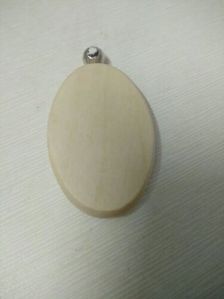 wooden oval key chains