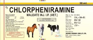 Chlorpheniramine Maleate Injection I.p.