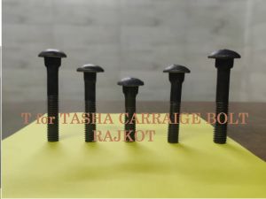 Mild Steel Black Forged Carriage Bolts