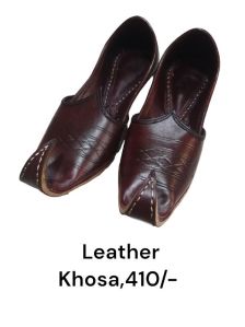 Mens Leather Khussa Jutti