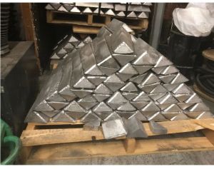 Pallet Recycled Lead Ingots 1000 Pounds
