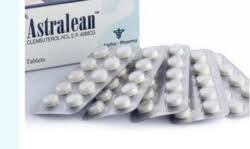 Astralean (Clenbuterol HCl Tablets 40 mcg), 50 Tabs