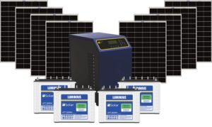 2kW Off-Grid Solar Plant
