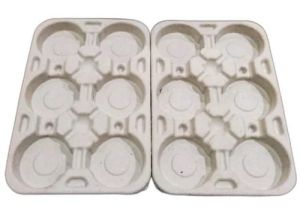 Moulded Pulp Cup Tray