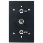 Flush Mount Interview Room Wall Switch