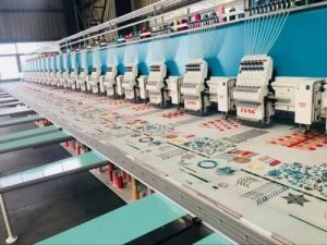 Multi Head Embroidery Machine