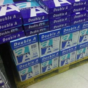 Double A quality 100% woold pulp 80gsm A4 paper