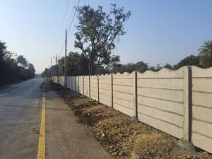 Solar Project Boundary Wall