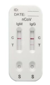 COVID-19 Coronavirus IgG/IgM GICA Rapid Test Kit