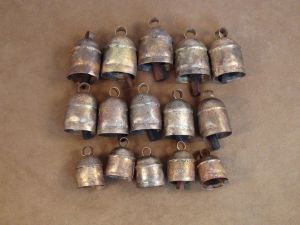 iron rustic bells in different sizes