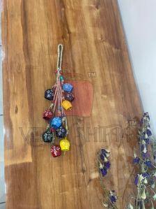 Metal Multicoloured Bells Handicrafts for Hanging Tinkling Home,Garden,Office & Outdoor Decor String