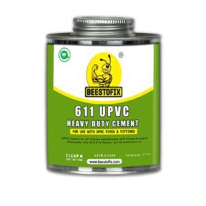 Beestofix 611 Clear UPVC Cement