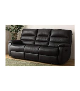 Leatherette Recliner Sofa