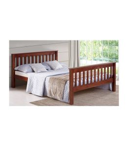 Solid Wood Bed Without Storage