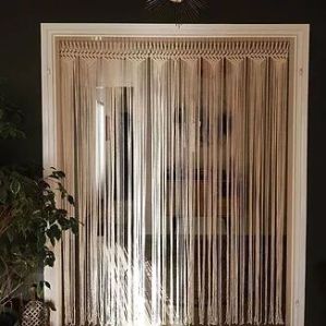 macrame curtain