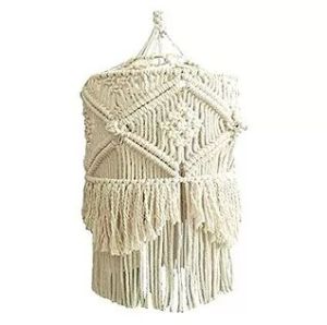 macrame lamp shades