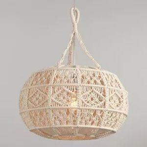 macrame lamp shades