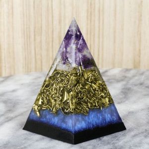 Crystal Orgonite Pyramid