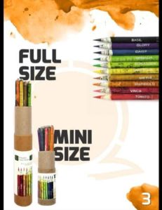 Seed colour pencils