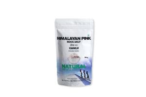 GANGJI Himalayan Pink Rock Salt Powder Blue Standy Pouch (500g)