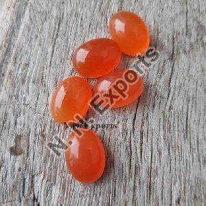 Natural Carnelian Oval Cabochons Loose Gemstone