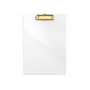 CLIP BOARD CRYTSAL CLEAR 9 X 13 ( 200 GM )