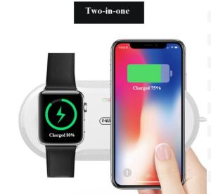 10W dual charging wireless charger for Apple