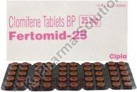fertomid 25mg clomiphene tablets