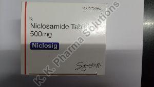 niclosamide niclosig 500 mg tablets