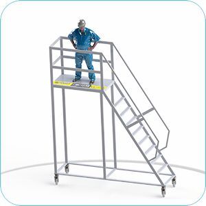 FRP Airport Ladder