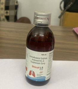 Levosalbutamol Sulphate, Ambroxol HCL and Guaiphenesin Syrup
