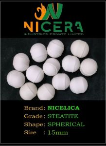 15mm Steatite Ceramic Grinding Balls